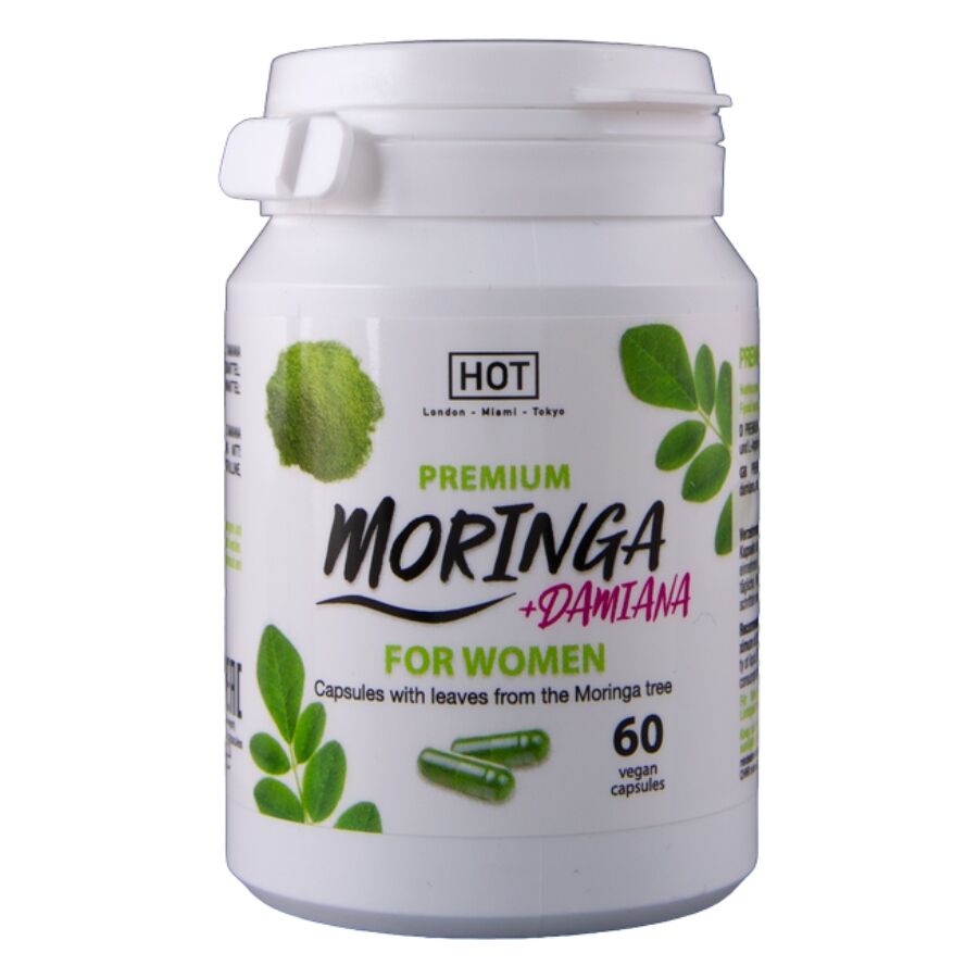 Хранителна добавка HOT Moringa Women, 60 капсули