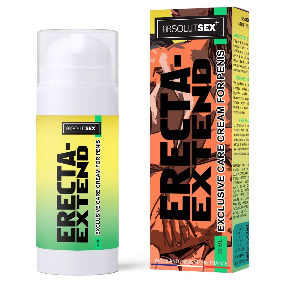 RUF Erecta Extend забавящ и охлаждащ крем за мъже, 30 ml