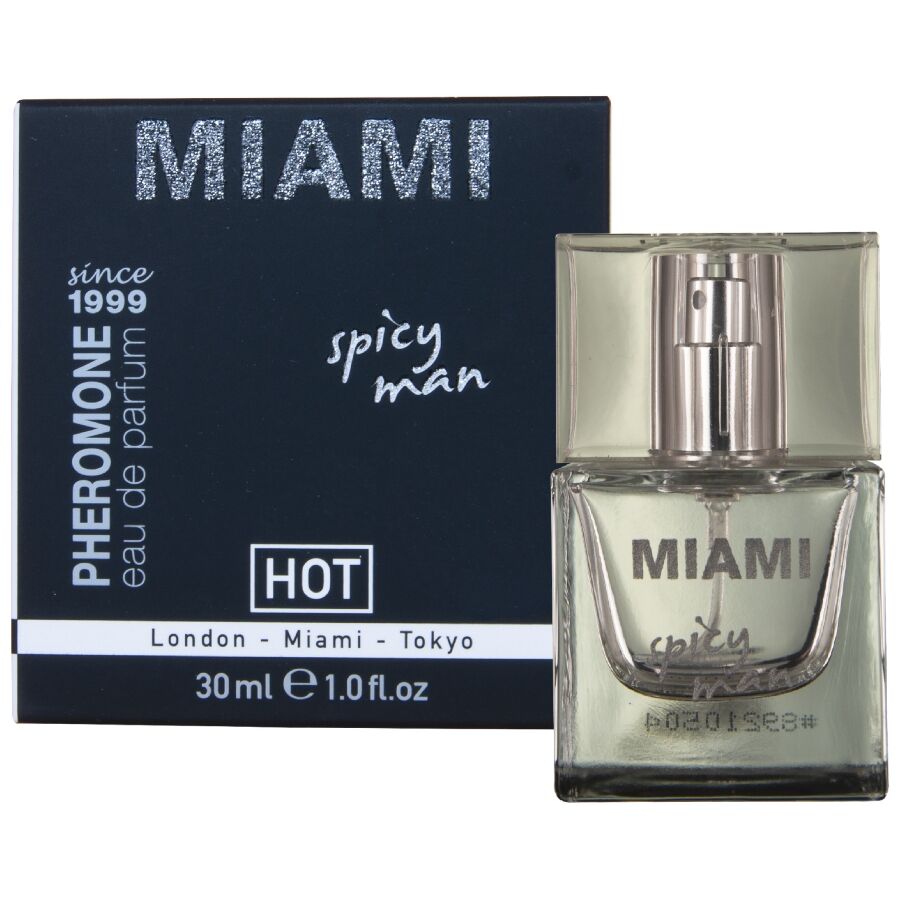 HOT Miami Spicy парфюм с феромони за мъже, 30 ml