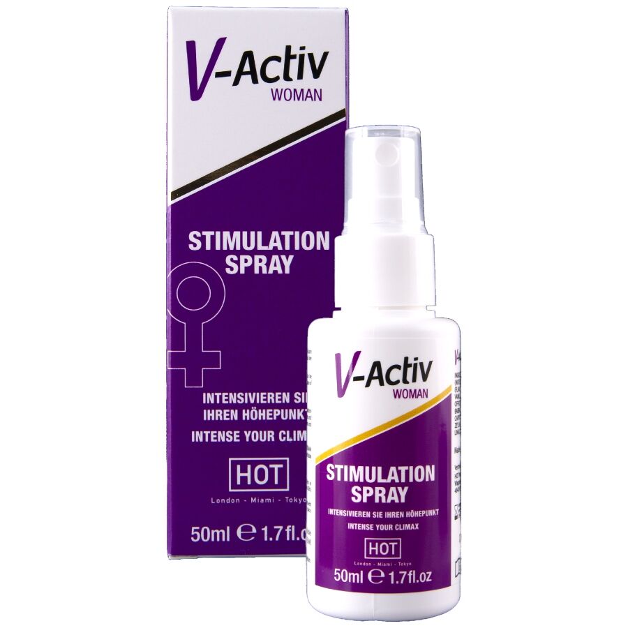 HOT V Activ стимулиращ спрей за жени, 50 ml