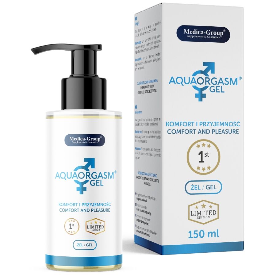 Лубрикант на водна основа Medica Group Aqua Orgasm, 150 ml