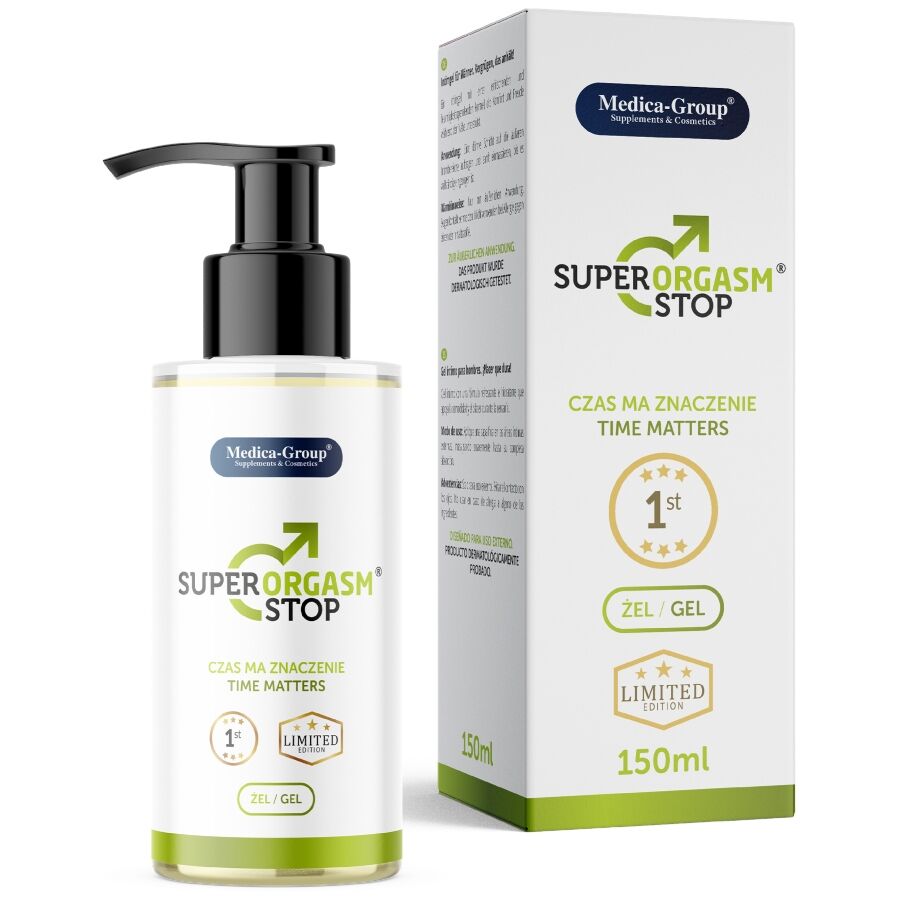 MEDICA GROUP Super Orgasm Stop гел за мъже 150 ml