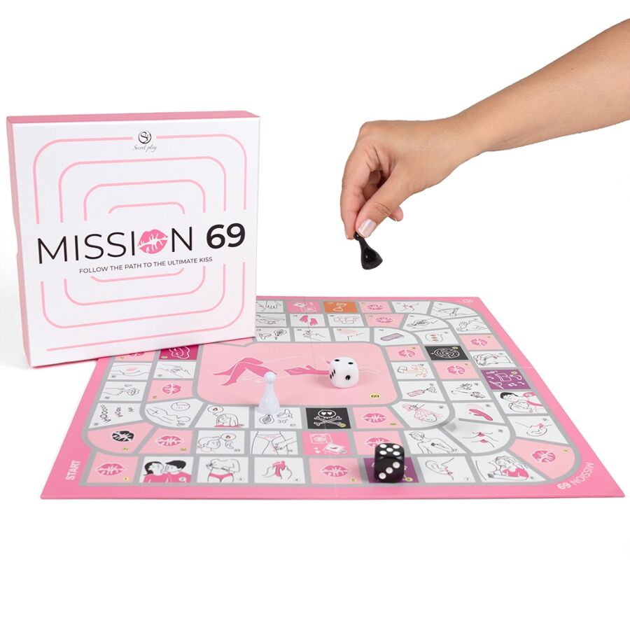 SECRET PLAY Mission 69 еротична настолна игра за двойки