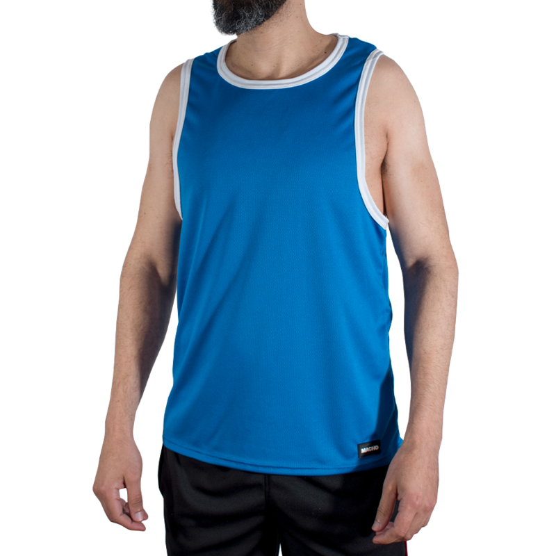 Спортна тениска MACHO CMV002 в синьо