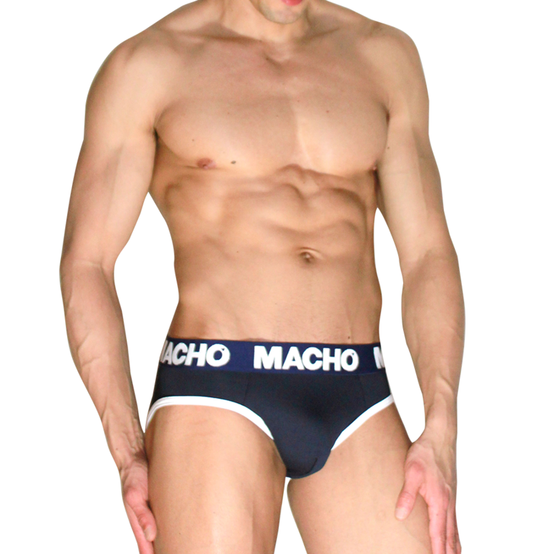 Мъжки слип MACHO MCH008 Classic, тъмносин, размер M