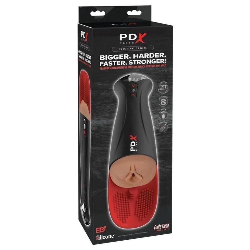 PDX ELITE Fap O Matic Pro XL автоматичен мастурбатор, кафяв