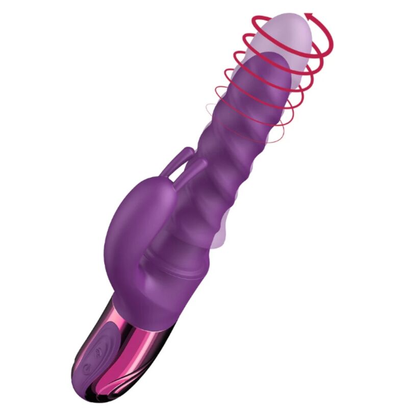 She.E.O Purple Swirl вибратор тип зайче