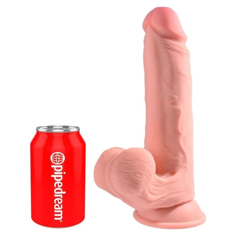 KING COCK PLUS реалистично дилдо с вакуумна основа, 30 см