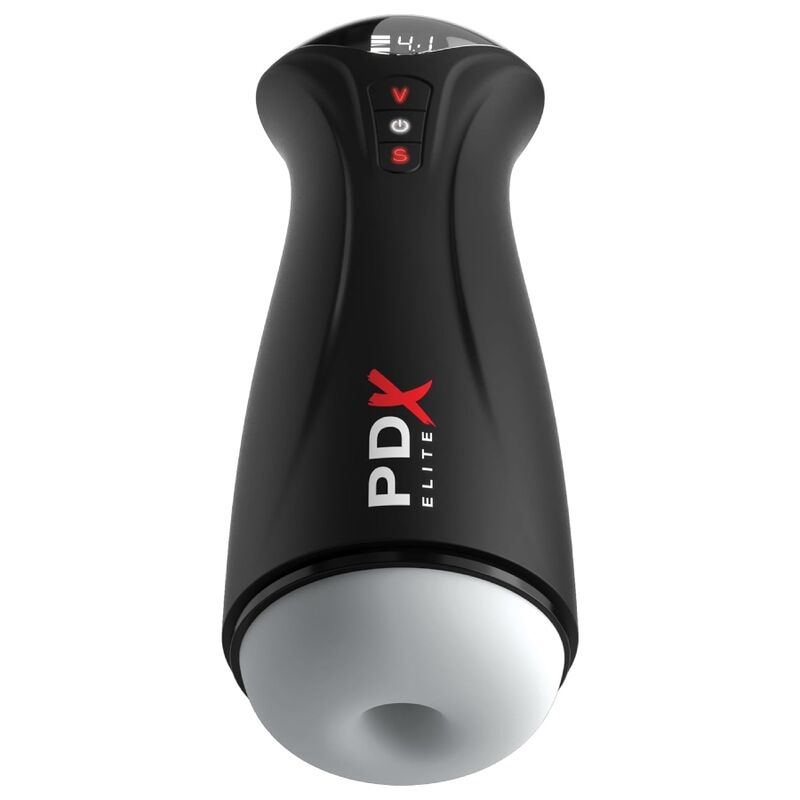PDX ELITE Fap Gasm Clear мастурбатор с периодична функция за засмукване
