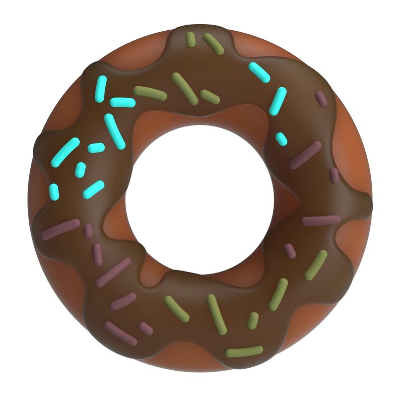 Пръстен за пенис Pretty Love Super Donut без вибрации