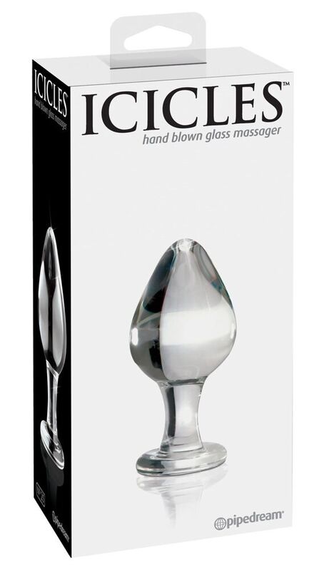 ICICLES N. 25 Стъклена анална тапа