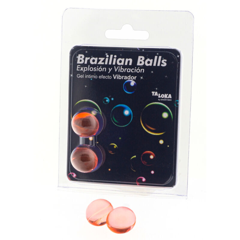 TALOKA Brazilian Balls с вибрационен ефект, 2 броя