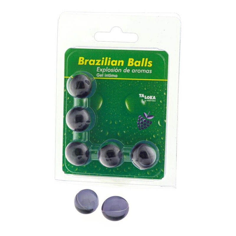 TALOKA Brazilian Balls с аромат на горски плодове, 5 броя