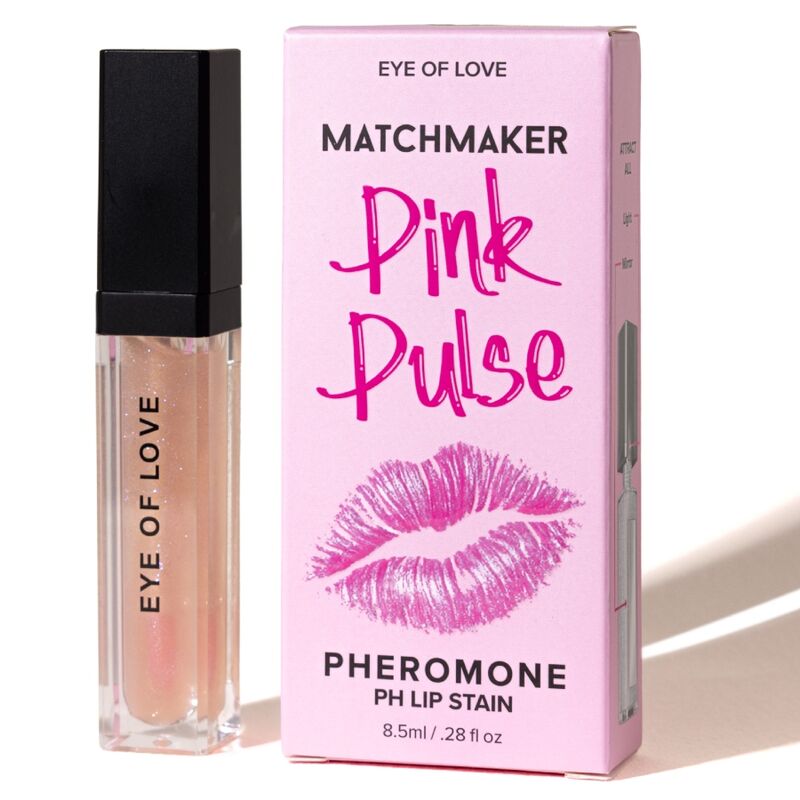 EYE OF LOVE Matchmaker Pink Pulse гланц за устни с pH реакция, 8,5 ml