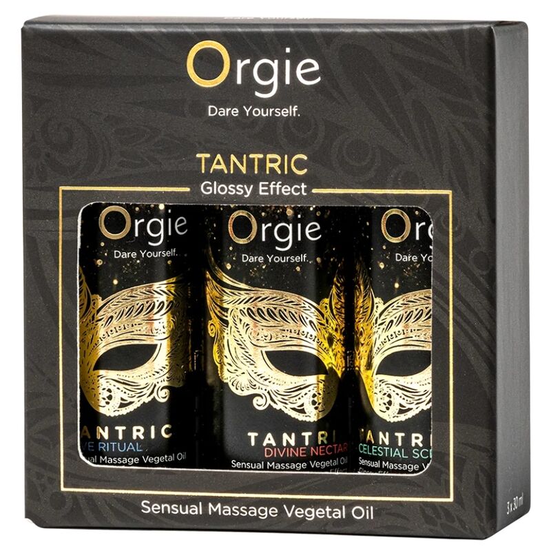 Комплект масажни масла ORGIE Tantric, 3 × 30 ml