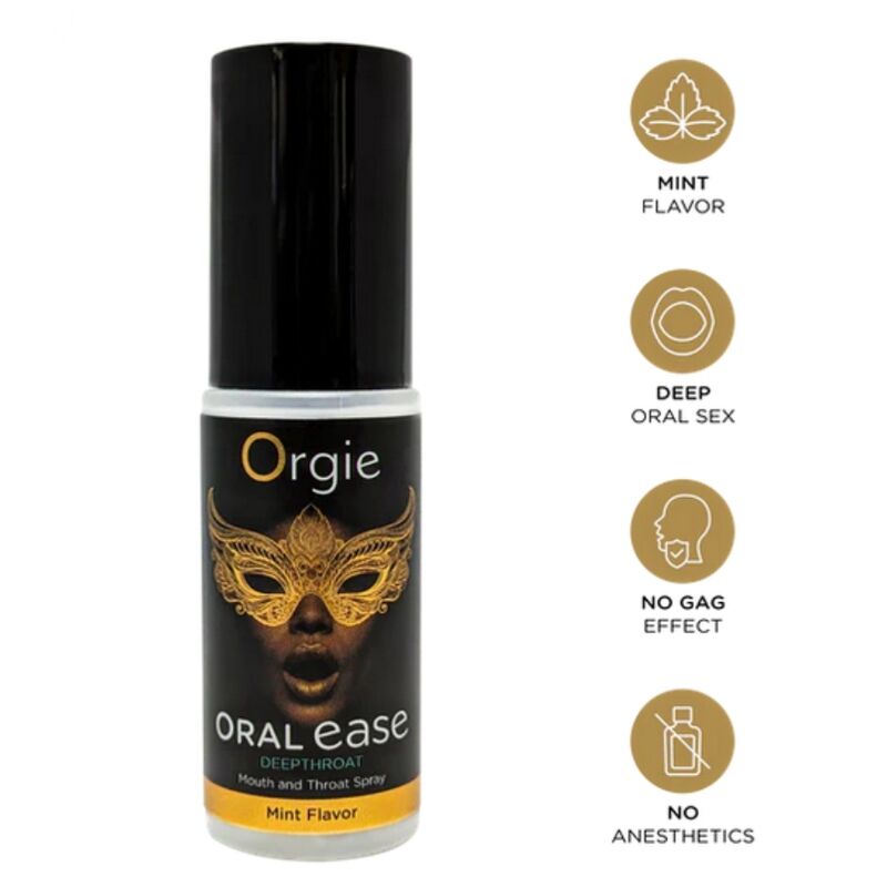 Спрей за уста и гърло ORGIE Oral Ease с мента