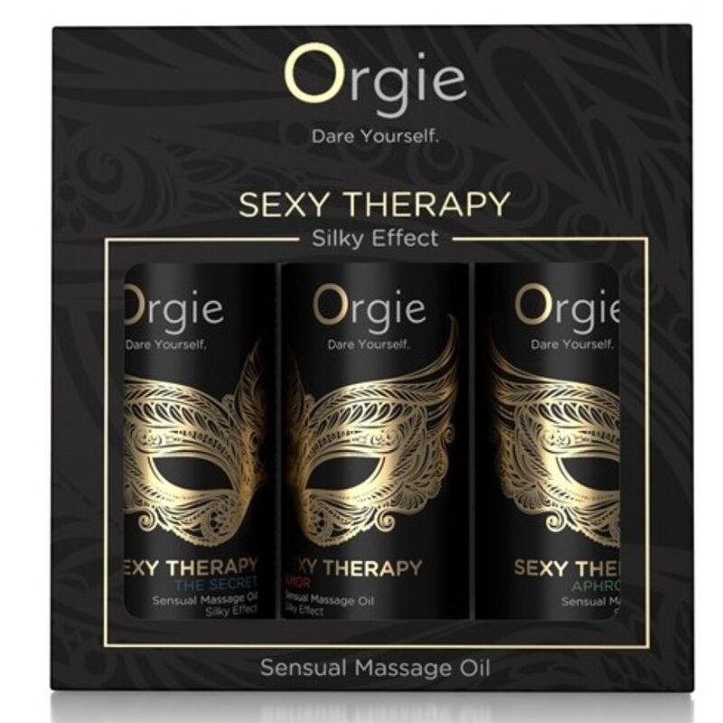 Комплект масажни масла ORGIE Sexy Therapy, 3 x 30 ml