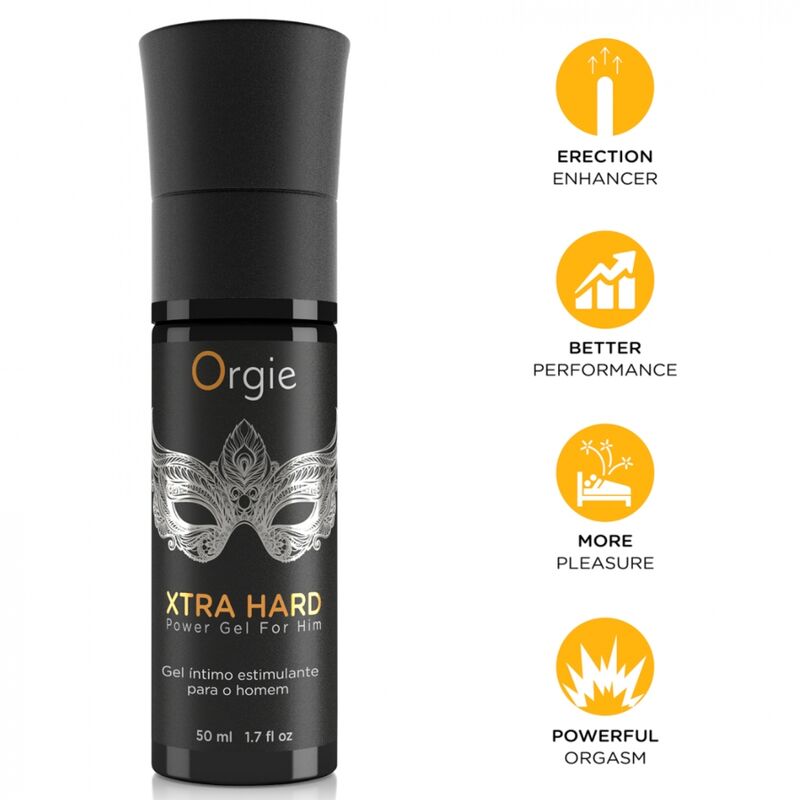 Стимулиращ гел за мъже ORGIE Xtra Hard, 50 ml