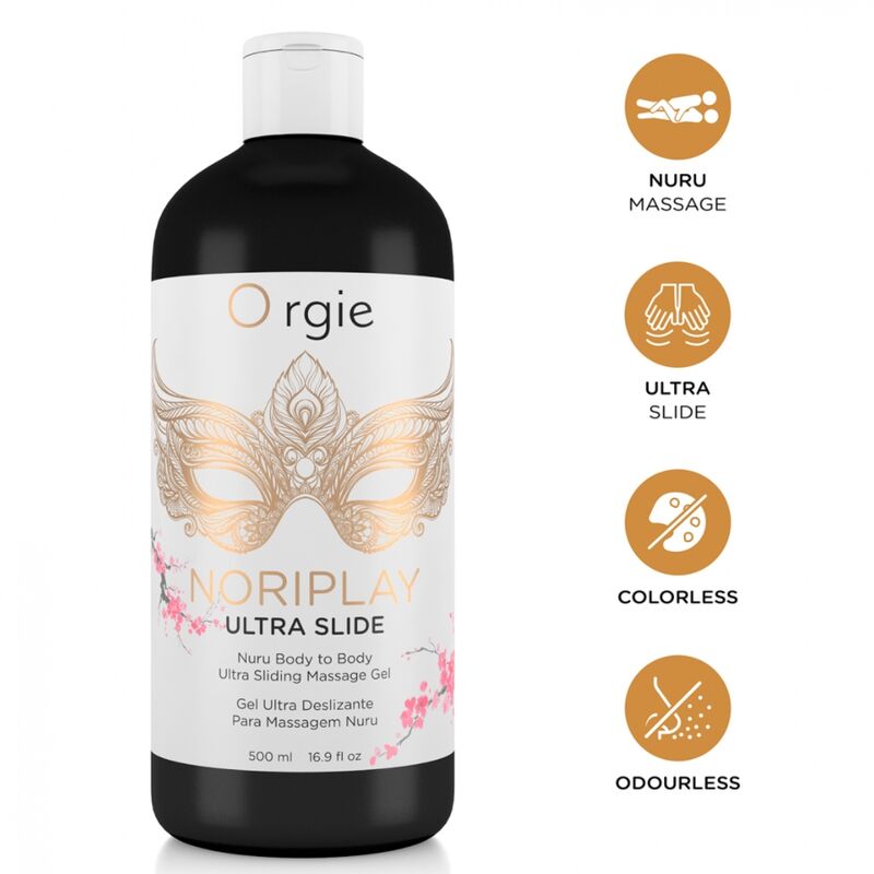 ORGIE Noriplay Ultra Slide нуру масажен гел 500 ml
