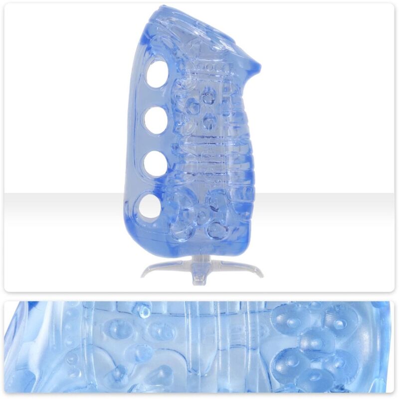 Fleshlight Fleshskins Grip Blue Ice Ръчен Мастурбатор За Мъже, Син