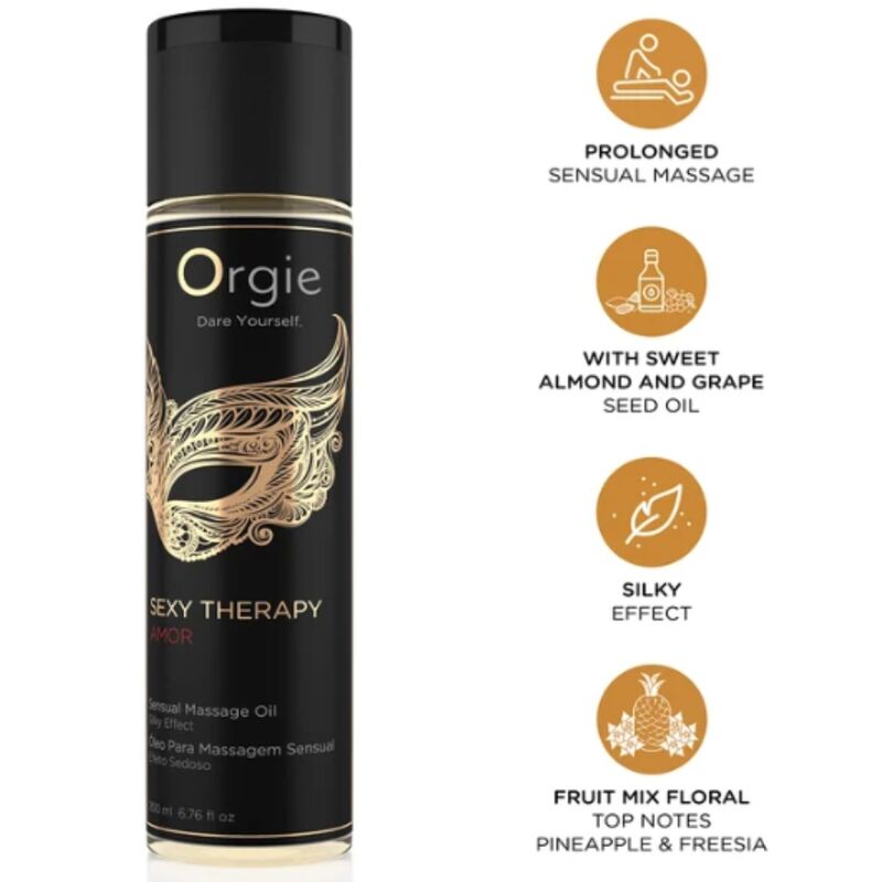 ORGIE Sexy Therapy Amor масажно олио 200 ml