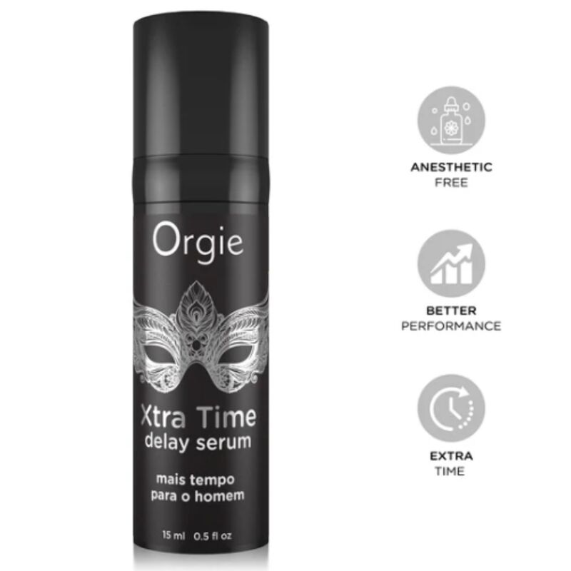 Серум за забавяне на еякулацията ORGIE XTRA TIME, 15 ml