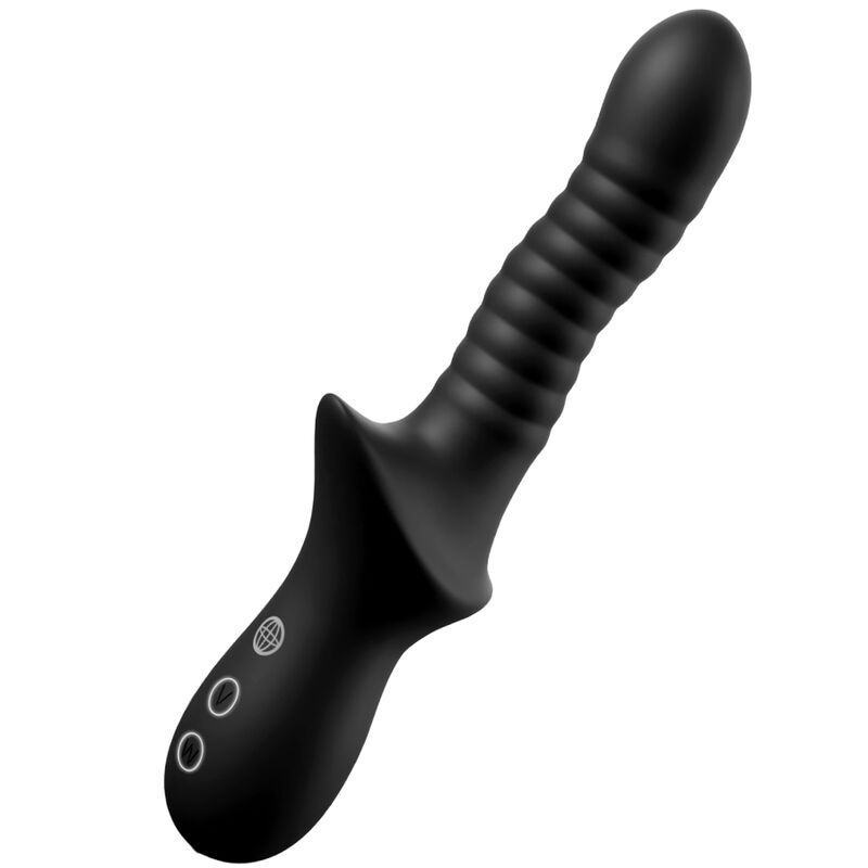 Anal Fantasy Elite Pleasure Wave Презареждаем Черен Анален Масажор
