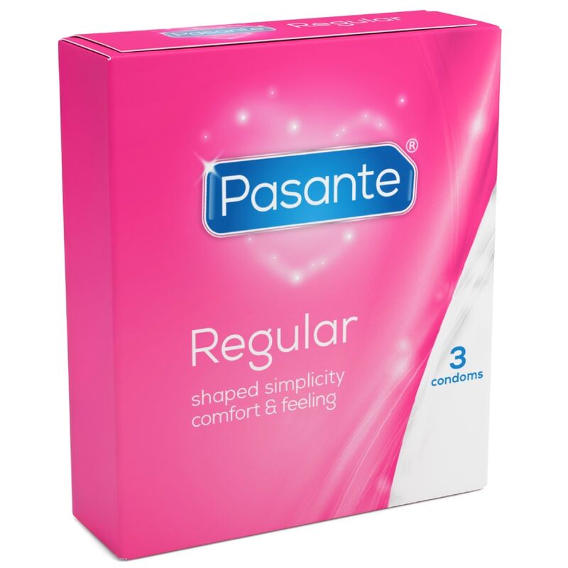 Презервативи Pasante Regular Standard, 3 броя