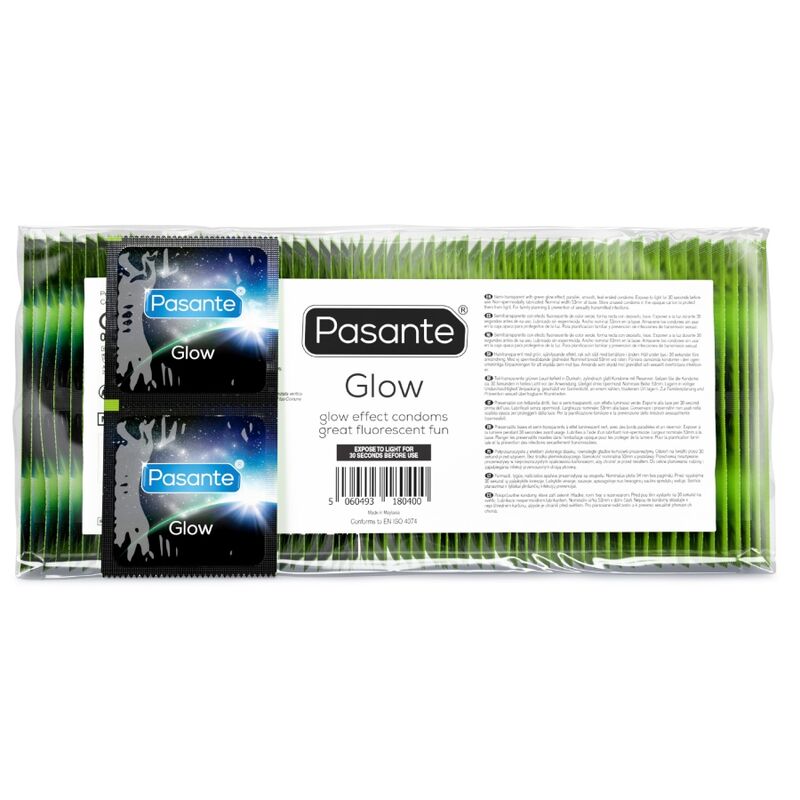 Презервативи PASANTE Glow, 144 броя