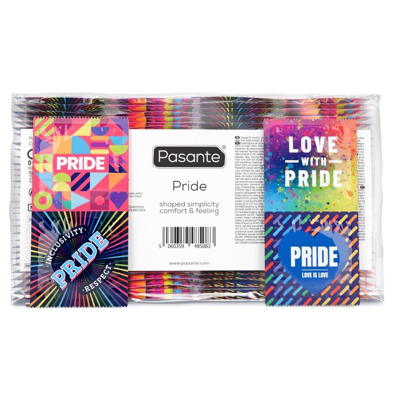 Стандартни презервативи PASANTE Pride, 3 броя