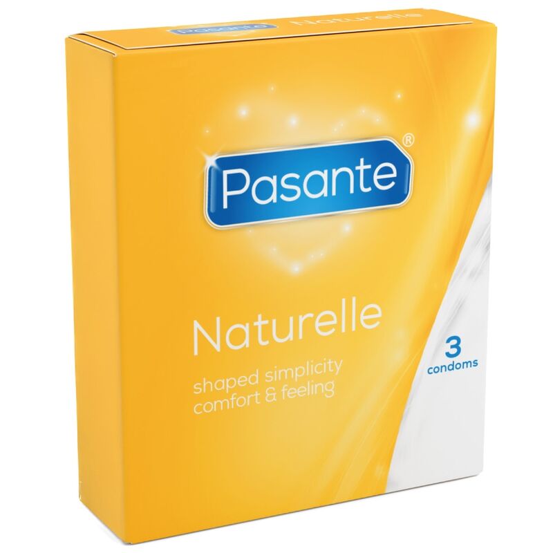 Стандартни презервативи Pasante Naturelle, 3 броя