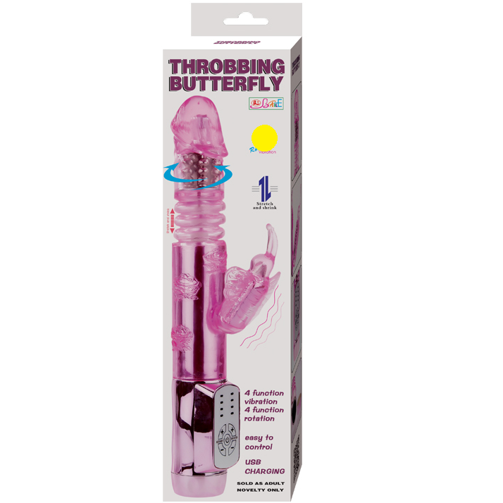 Вибратор BAILE US Rabbit Throbbing Butterfly