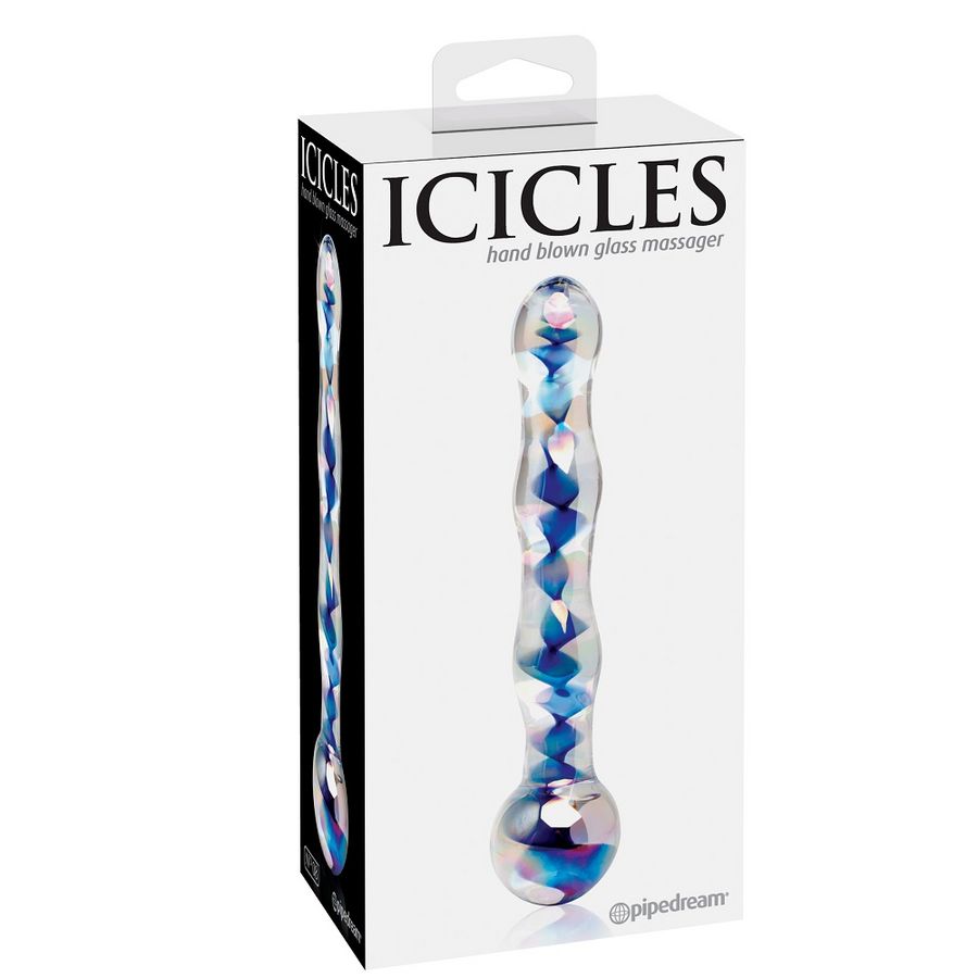 ICICLES N. 8 стъклено дилдо