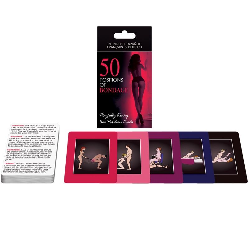 KHEPER GAMES 50 Positions of Bondage еротична игра с карти