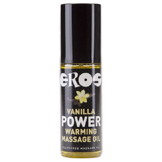 Затоплящо масажно олио EROS POWER LINE с вкус на ванилия, 100 ml