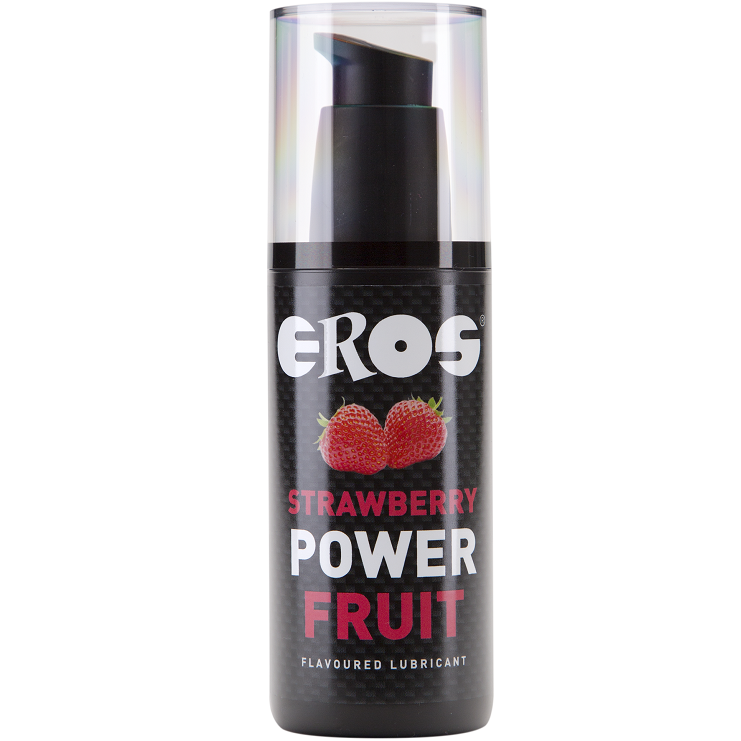 EROS POWER LINE лубрикант с вкус на ягода, 125 ml
