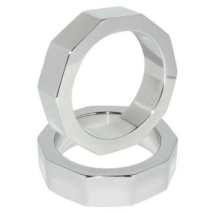 METAL HARD пръстен за пенис и тестиси, 45 mm