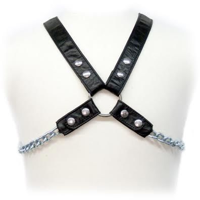 LEATHER BODY Chain Harness II мъжки кожен харнес