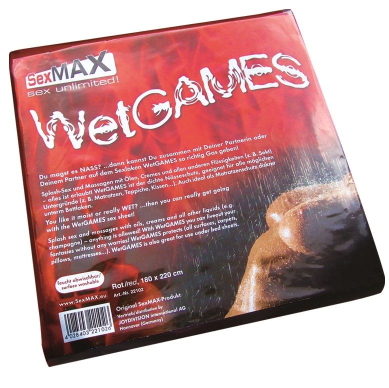 JOYDIVISION SexMAX Wetgames чаршаф за интимни игри