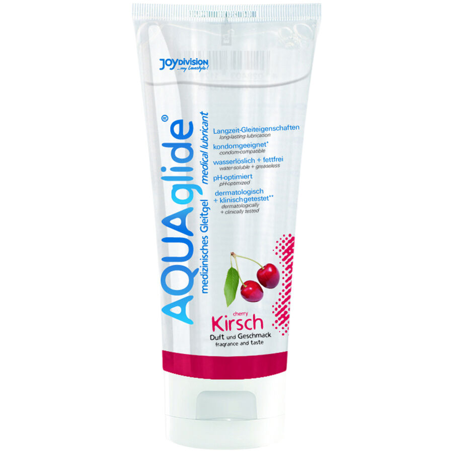 JOYDIVISION AQUAglide Cherry лубрикант с вкус на череша, 100 ml