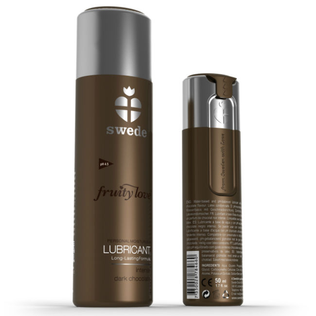 Лубрикант Swede Fruity Love с вкус на черен шоколад, 100 ml