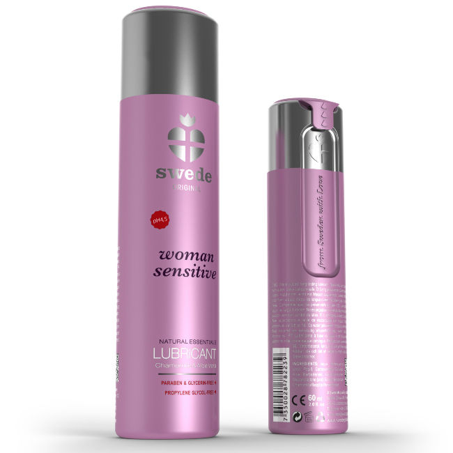 Лубрикант на водна основа Swede Woman Sensitive, 60 ml