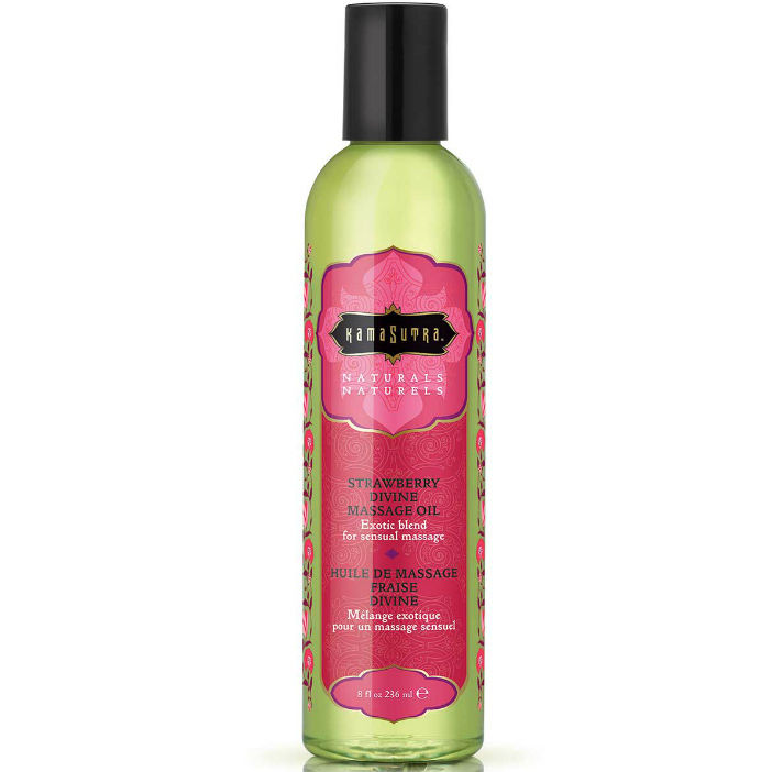 Масажно олио Kama Sutra Naturals Divine Strawberry