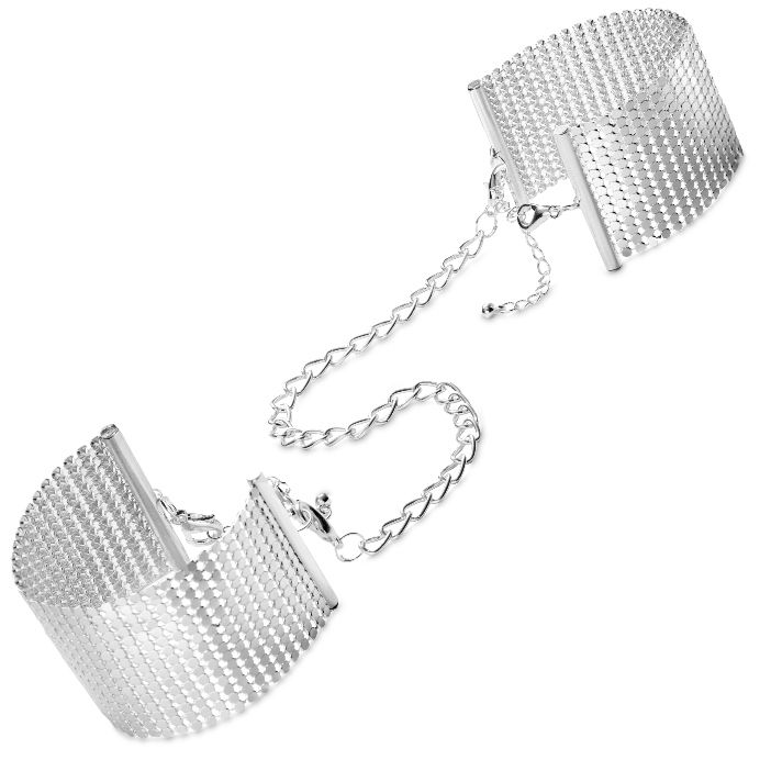 Белезници Bijoux Indiscrets Désir Métallique в сребрист цвят