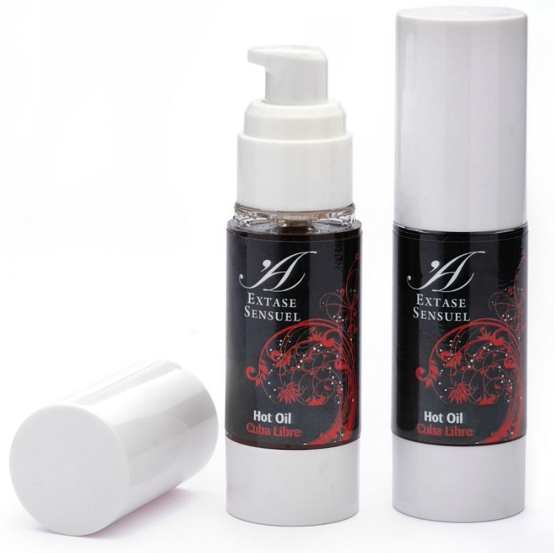 Затоплящо масажно масло Extase Sensual Cuba Free, 30 ml