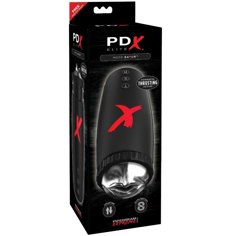 PDX ELITE Moto Bator автоматичен мастурбатор със засмукваща функция
