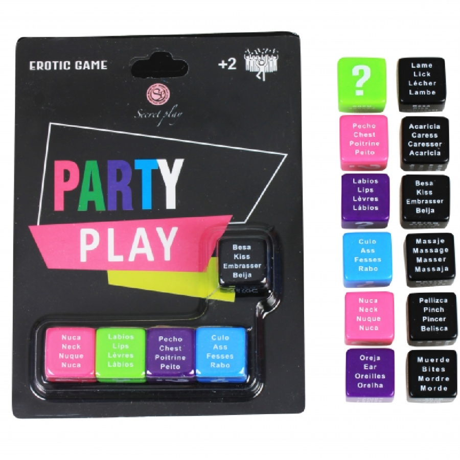 Сексуални зарове Secretplay Party Play с пет зара
