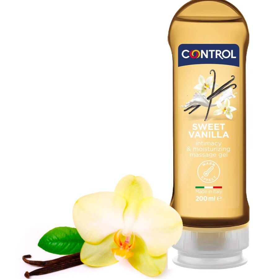 Масажен гел CONTROL Madagascar Sweetness 2 в 1, 200 ml