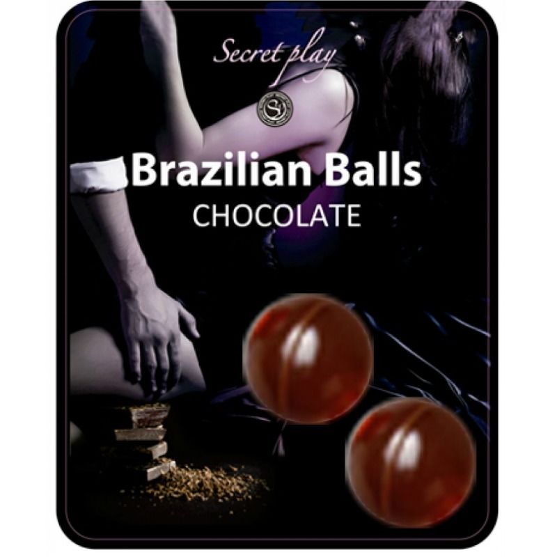 SECRETPLAY Brazilian Balls с шоколадов вкус, 2 броя