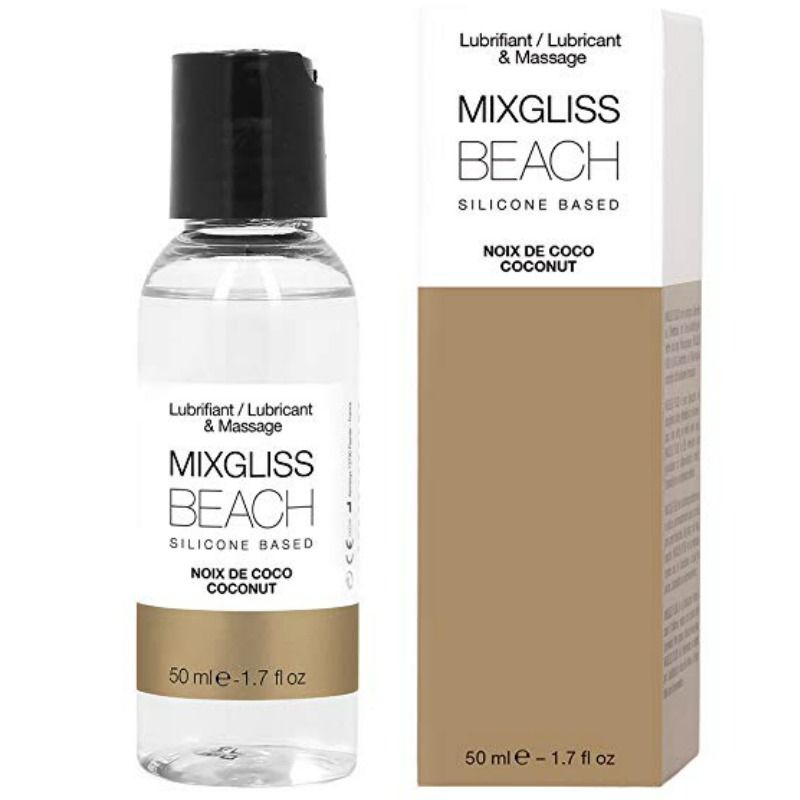 Лубрикант Mixgliss Beach с аромат на кокос, 50 ml